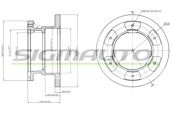 Brake Disc (DB0236S)