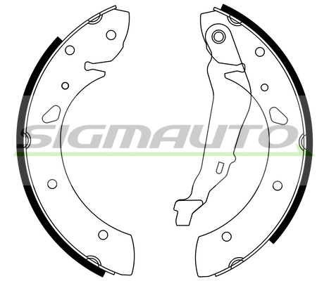 Brake Shoe Set (SFA711)