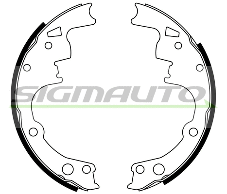 Brake Shoe Set (SFD514)