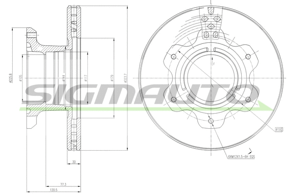 Brake Disc (DB0209V)