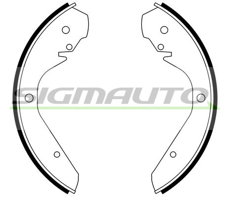 Brake Shoe Set (SFA538)