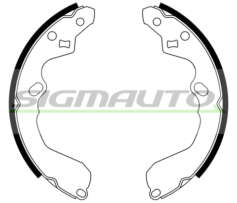 Brake Shoe Set (SFA791)