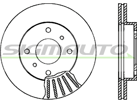 Brake Disc (DBA260V)