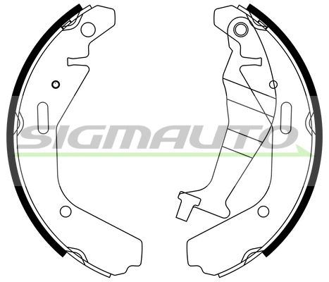 Brake Shoe Set (SFA359)