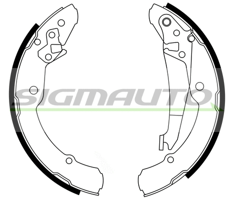 Brake Shoe Set (SFA473)