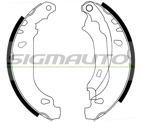 Brake Shoe Set (SFA386)