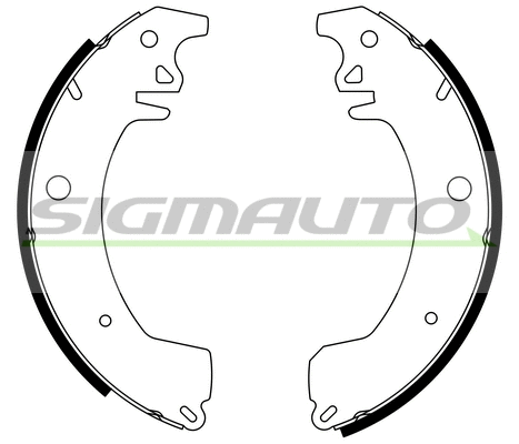 Brake Shoe Set (SFA410)