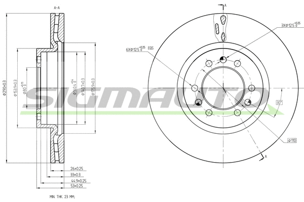 Brake Disc (DB0235V)