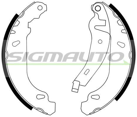 Brake Shoe Set (SFA415-2)