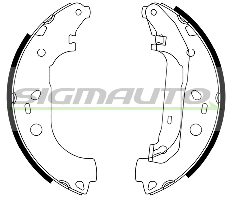 Brake Shoe Set (SFA245)