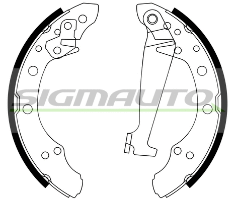Brake Shoe Set (SFA556)