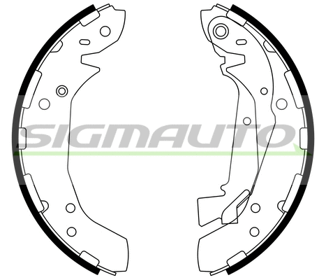 Brake Shoe Set (SFA742)