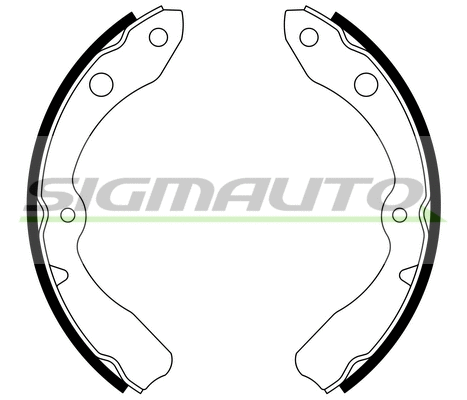 Brake Shoe Set (SFA668)