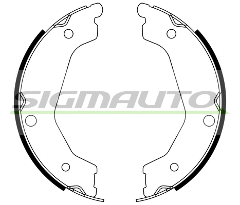 Brake Shoe Set, parking brake (SFA764)