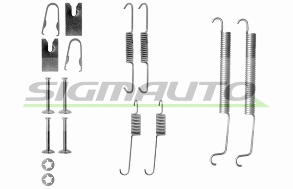 Accessory Kit, brake shoes (SK0807)