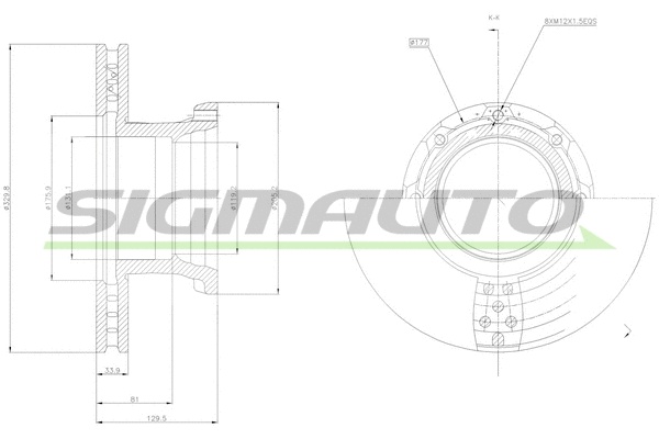 Brake Disc (DB0216V)