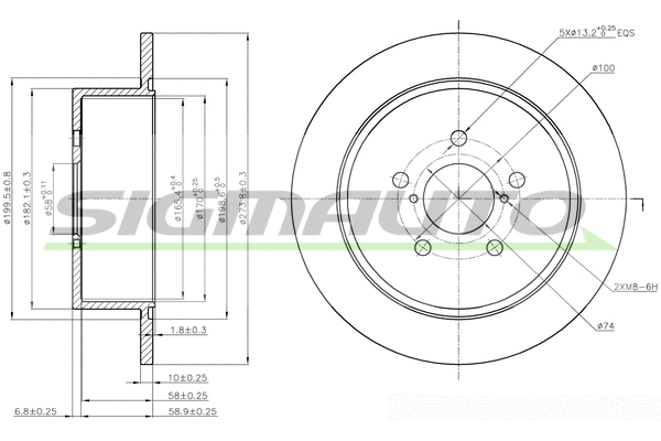 Brake Disc (DBB903S)