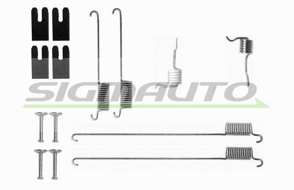 Accessory Kit, brake shoes (SK0829)