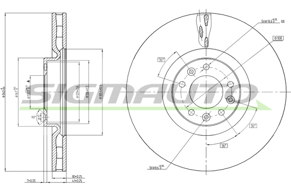 Brake Disc (DBC234V)