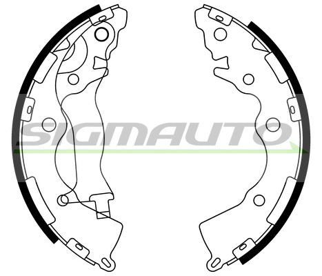Brake Shoe Set (SFA749)