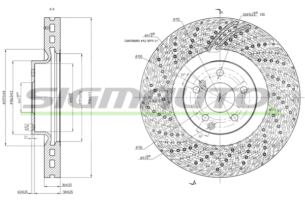 Brake Disc (DBC051V)