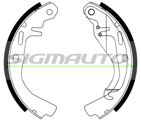 Brake Shoe Set (SFA348)