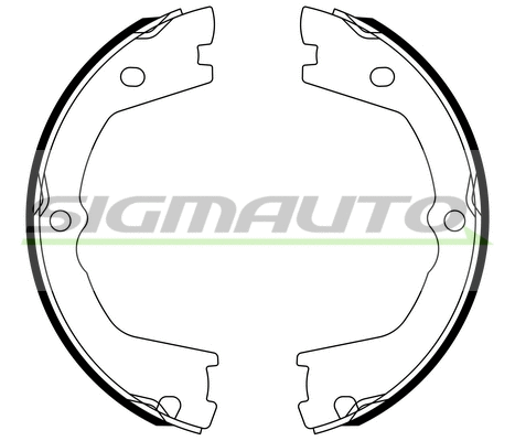 Brake Shoe Set, parking brake (SFA142)