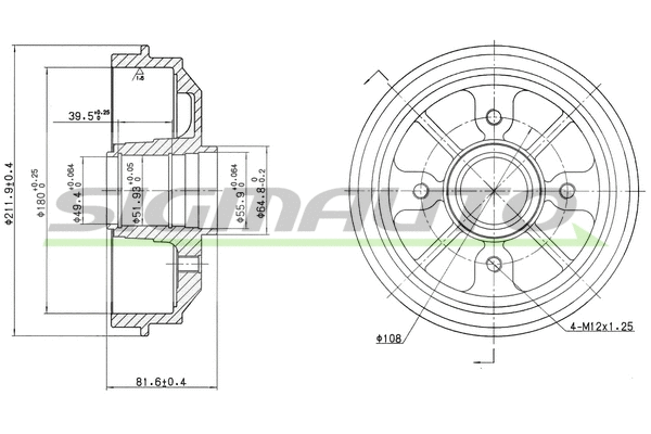 Brake Drum (DR5467)