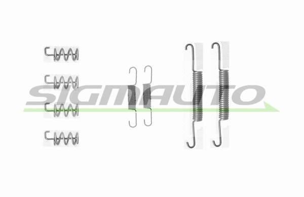 Accessory Kit, brake shoes (SK0832)