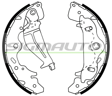 Brake Shoe Set (SFA800)