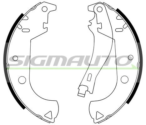 Brake Shoe Set (SFA184)