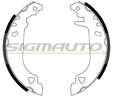 Brake Shoe Set (SFA168)