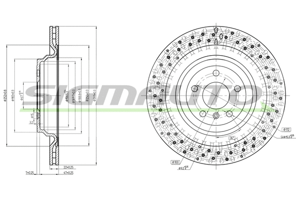 Brake Disc (DBC214V)