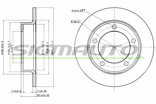 Brake Disc (DBA092S)