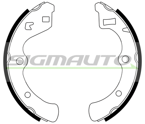 Brake Shoe Set (SFA703)