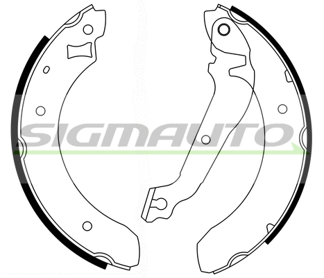 Brake Shoe Set (SFA215)