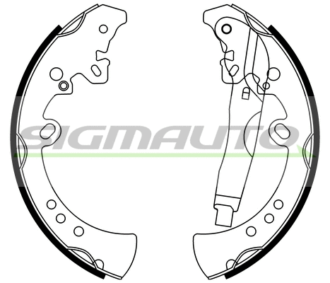 Brake Shoe Set (SFA516)