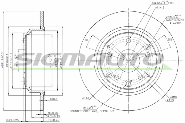 Brake Disc (DBB894S)