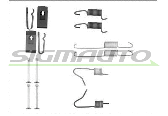 Accessory Kit, brake shoes (SK0898)