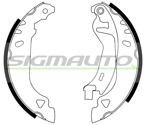 Brake Shoe Set (SFA169)