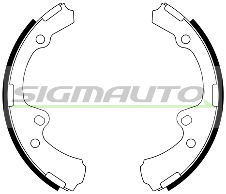 Brake Shoe Set (SFA940)