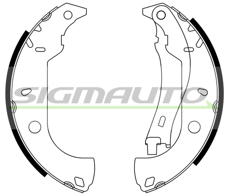 Brake Shoe Set (SFA171)