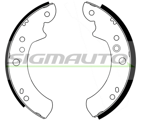 Brake Shoe Set (SFA220-1)
