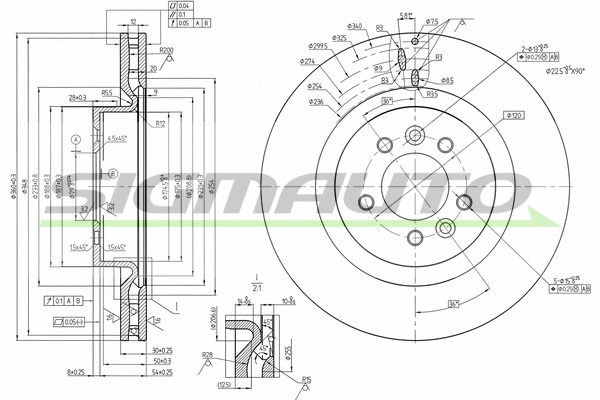 Brake Disc (DBC429V)