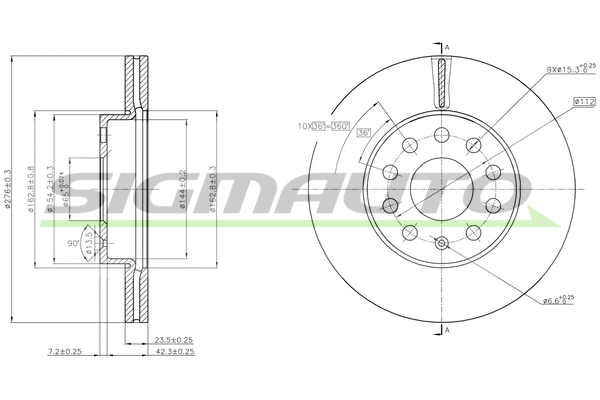 Brake Disc (DBC400V)