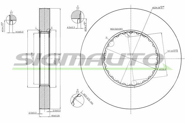 Brake Disc (DB0249S)