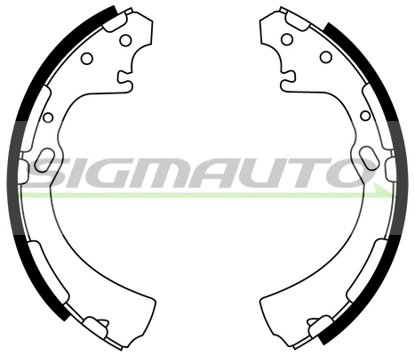 Brake Shoe Set (SFA859)