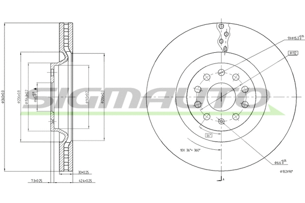 Brake Disc (DBC000V)