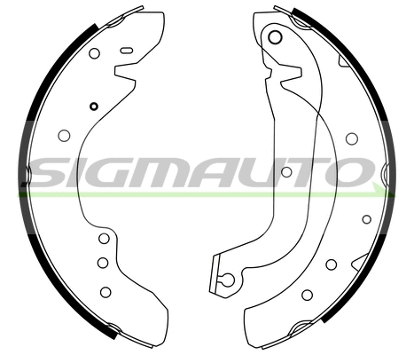 Brake Shoe Set (SFA179)