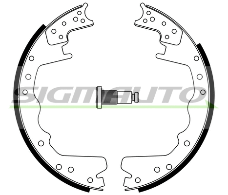 Brake Shoe Set (SFD358)